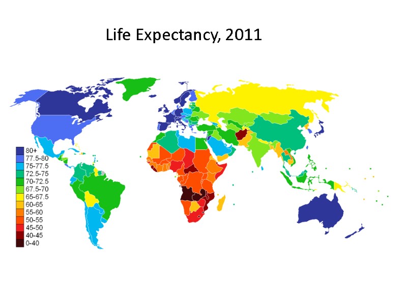Life Expectancy, 2011